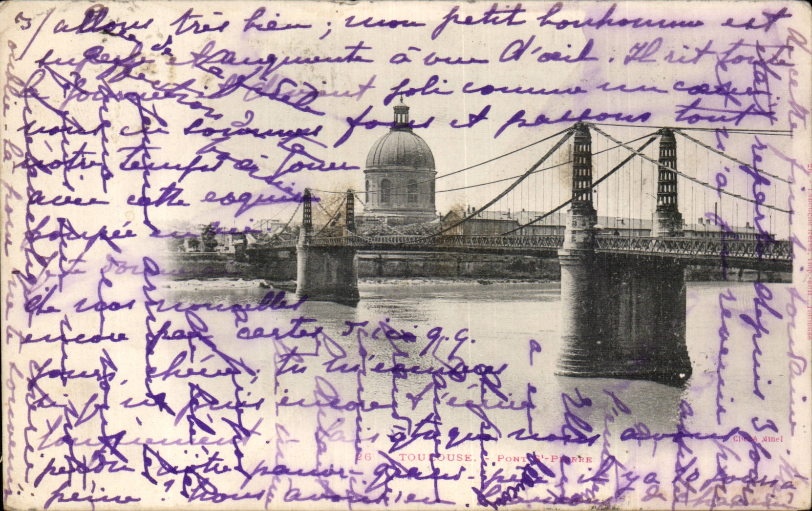 CPA Toulouse Pont St Pierre