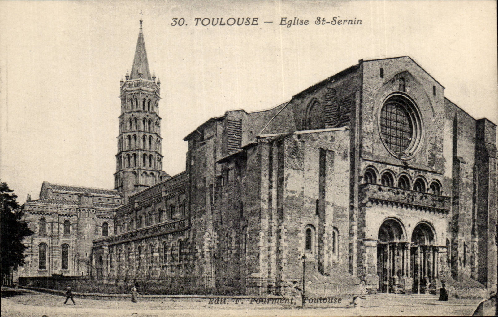 CPA Toulouse Eglise St Sernin