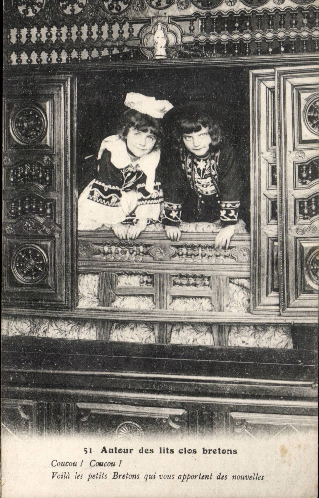 Brittany CPA closed beds Folklore Costume Children