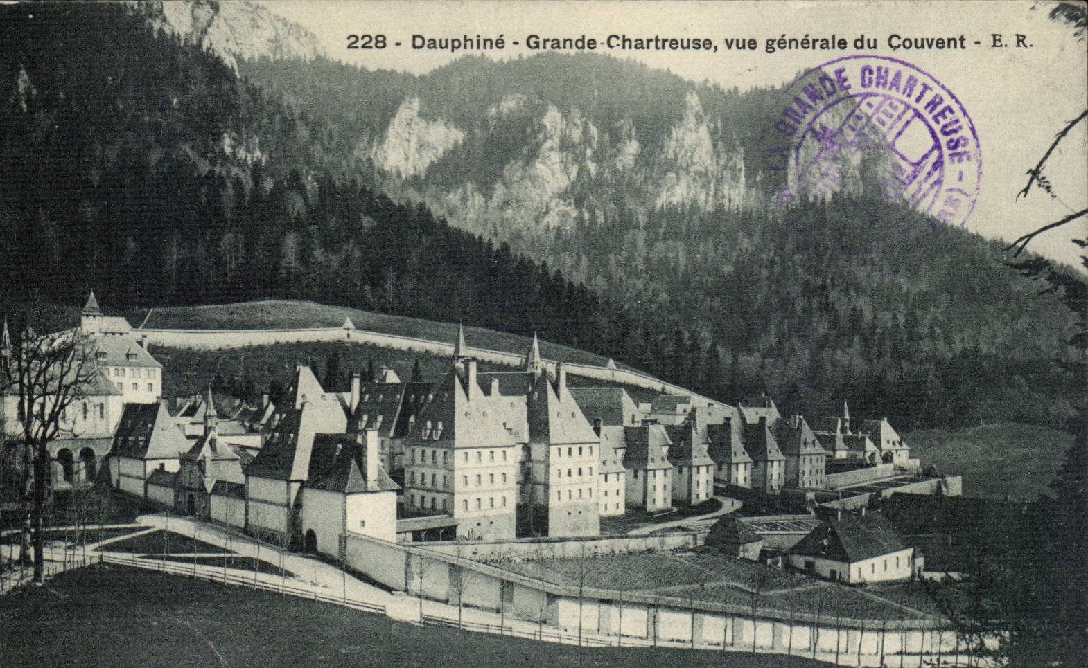 CPA Kloster der grossen Chartreuse Ansicht