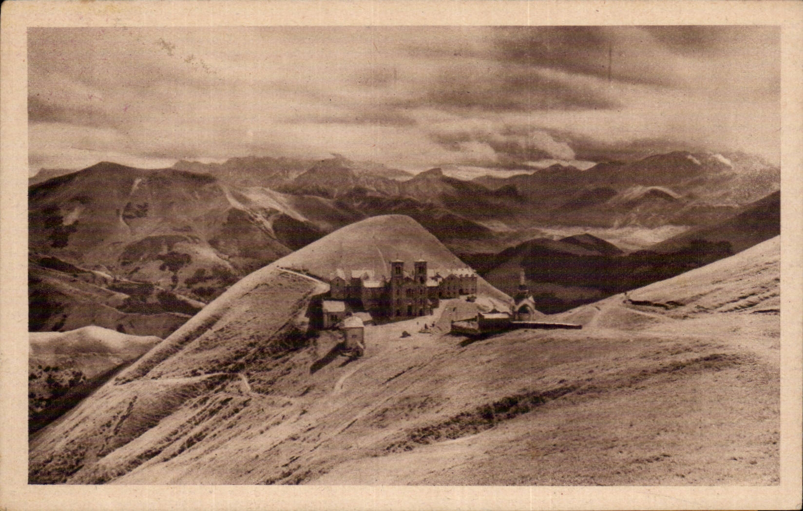 CPA Panorama of Salette and DEvoluy