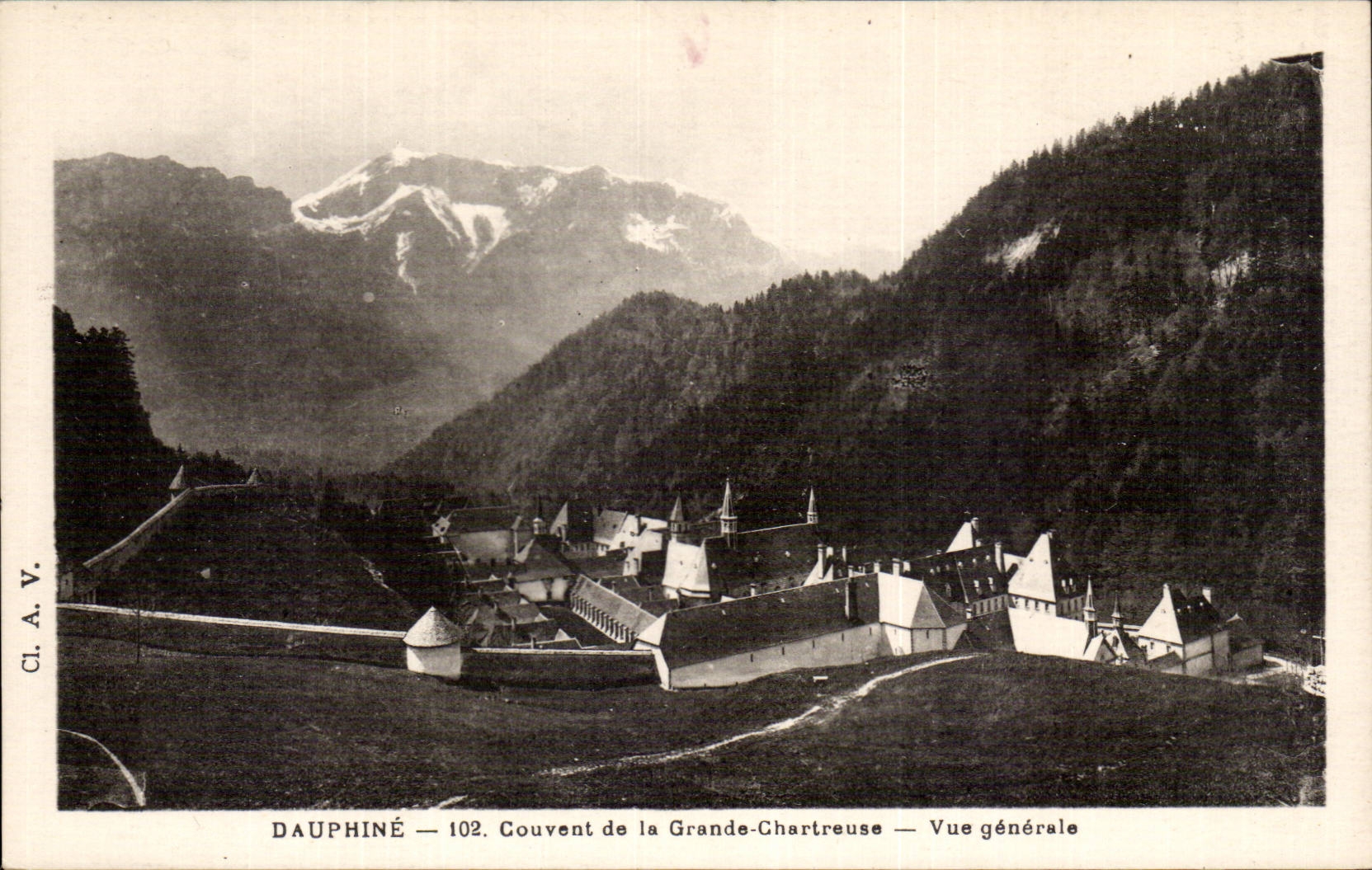 CPA Dauphine Brut grosses Chartreuse View