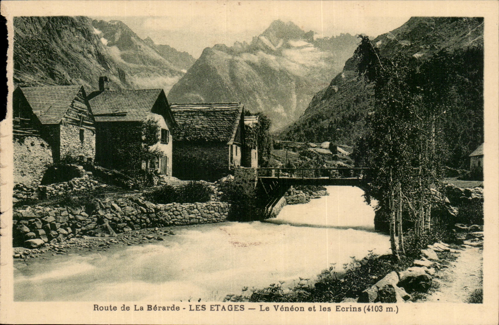 CPA Road of Berarde Stages Veneon and the jewel cases (4103m)