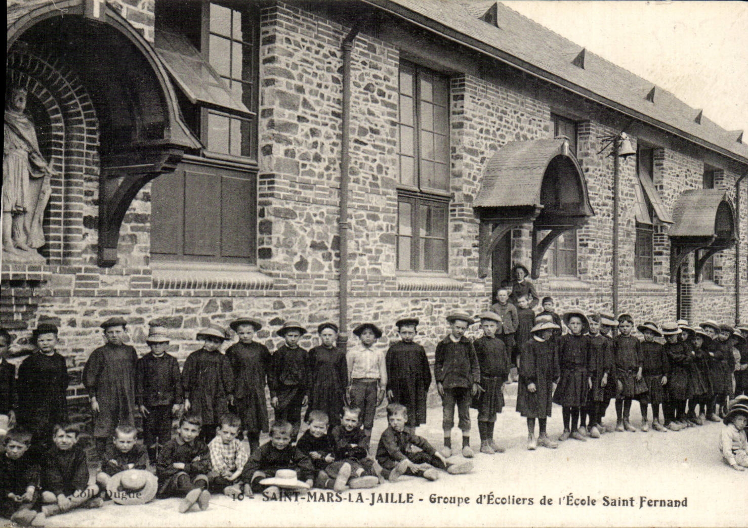 Saint gruppiert Mars Jaille CPA Schuler der Schule Saint Fernand TOP