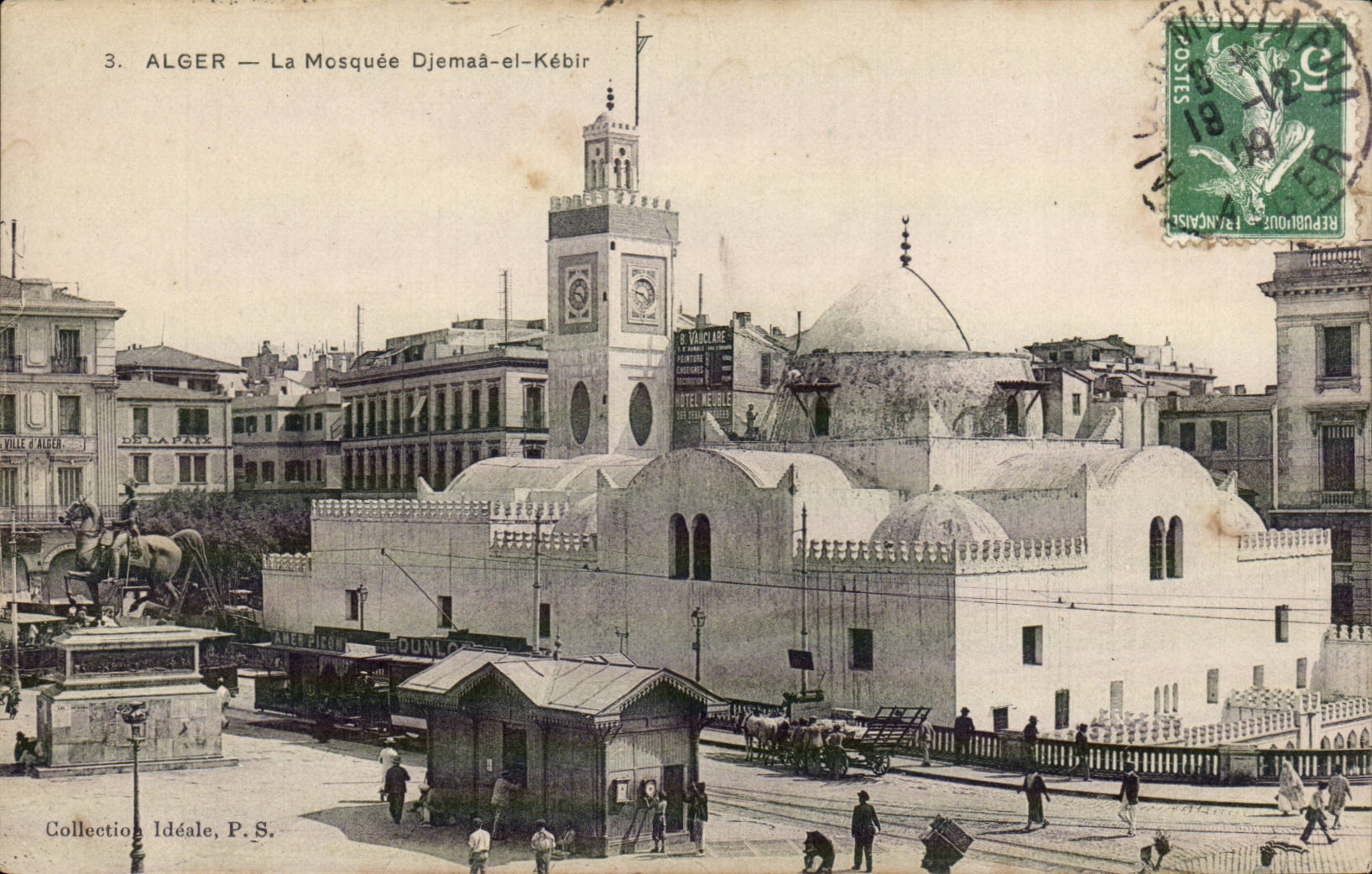 Algerien Algiers CPA das Moschee Djema EL Kebir