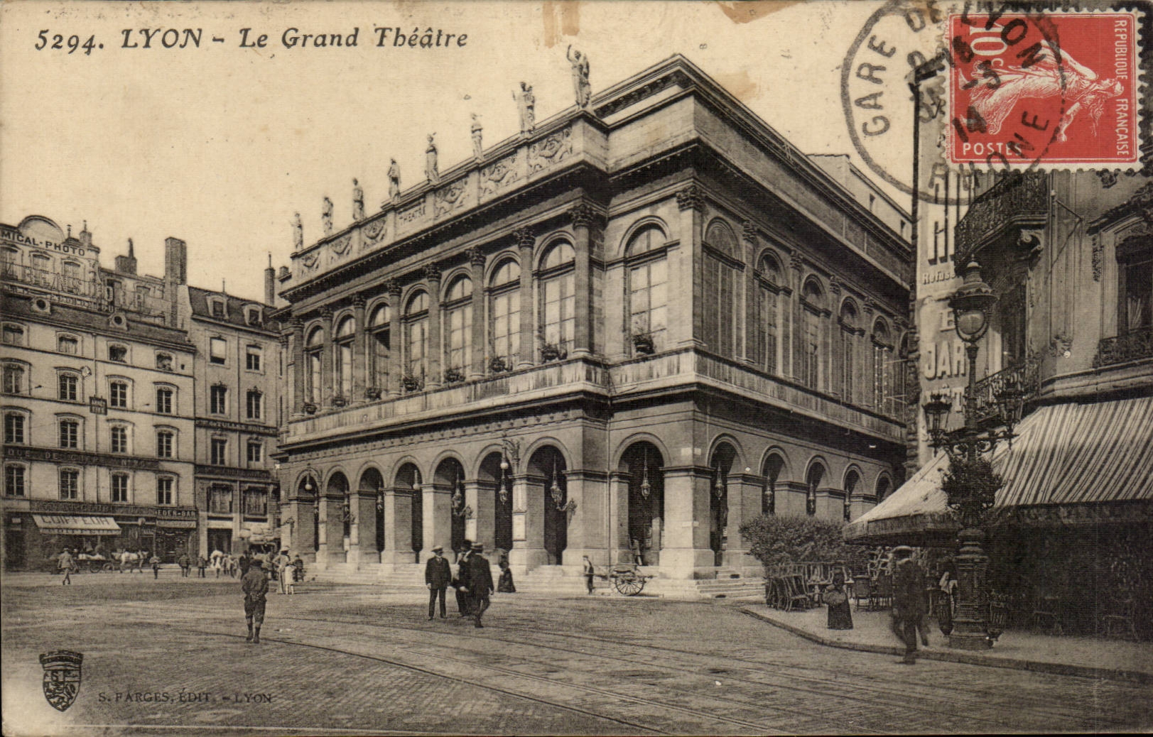 CPA Lyon the large theater
