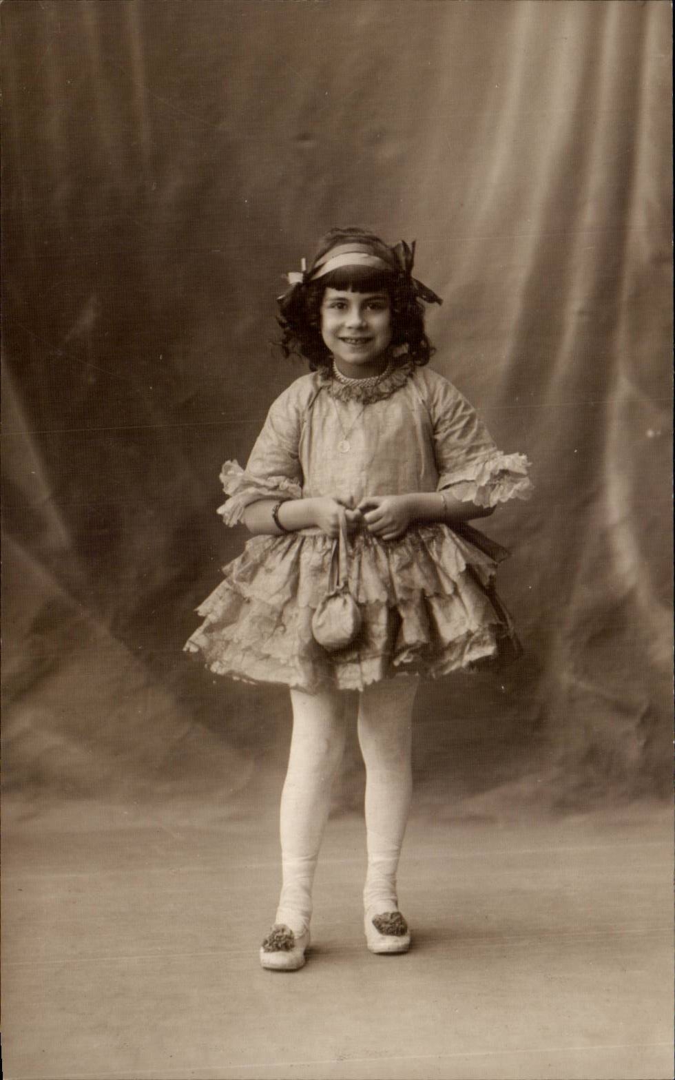 CPA Phantasie-Kindmadchen