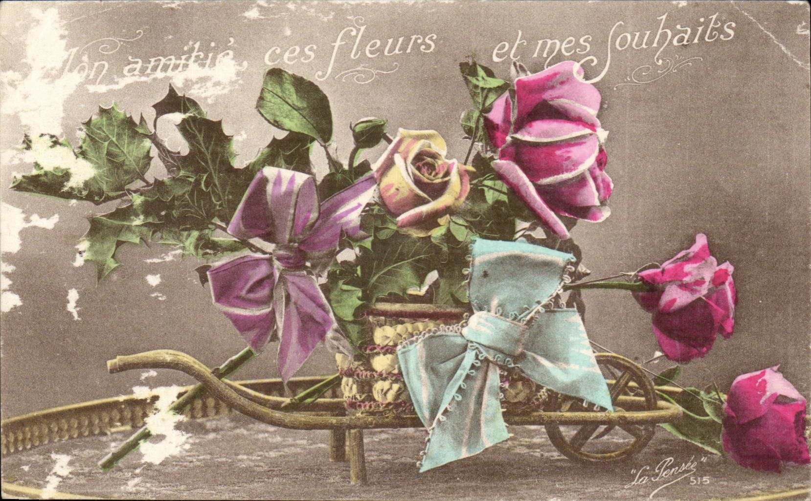 CPA Phantasie-Blumen