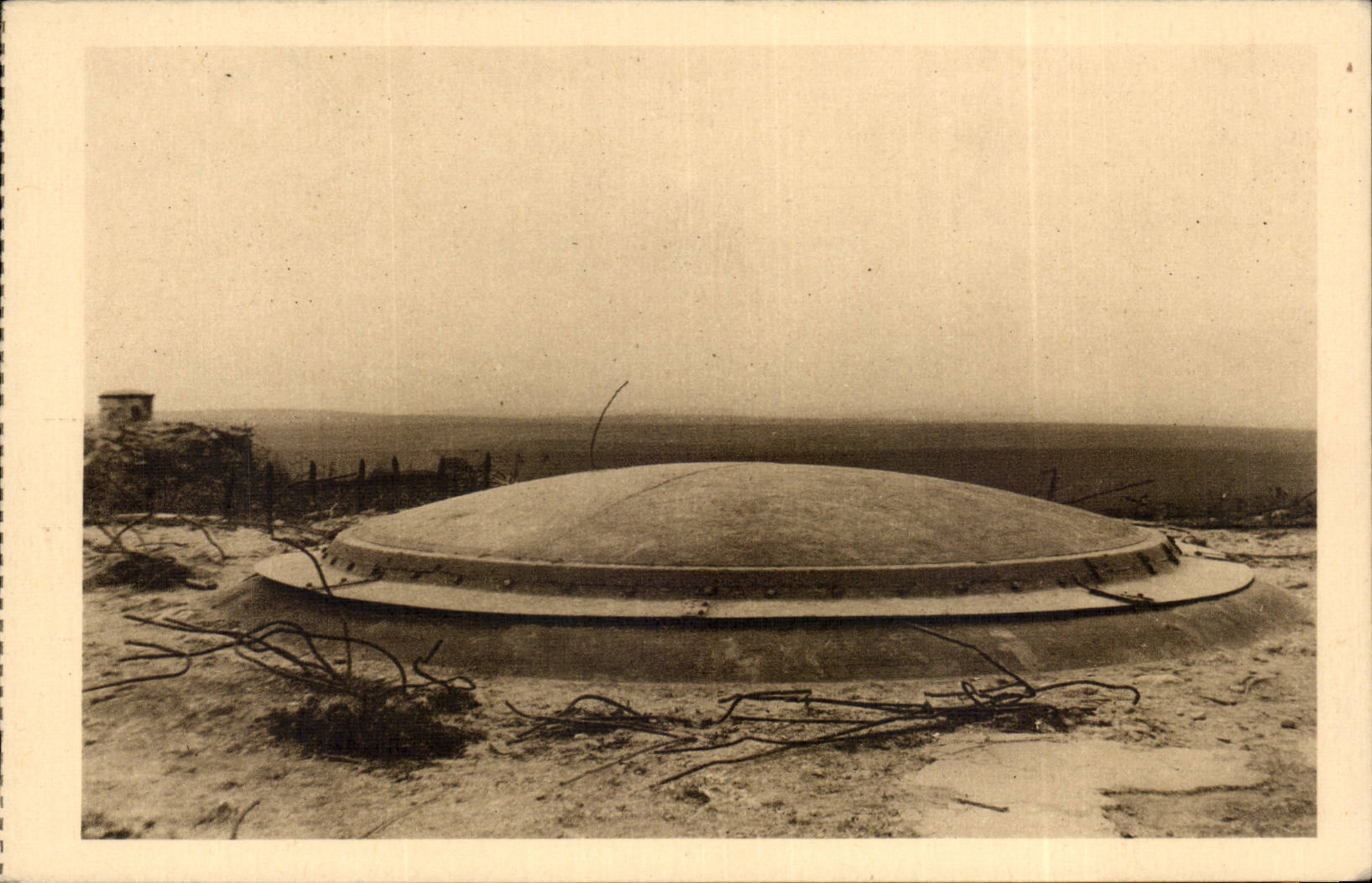 CPA Fort of Douaumont Turret of 155