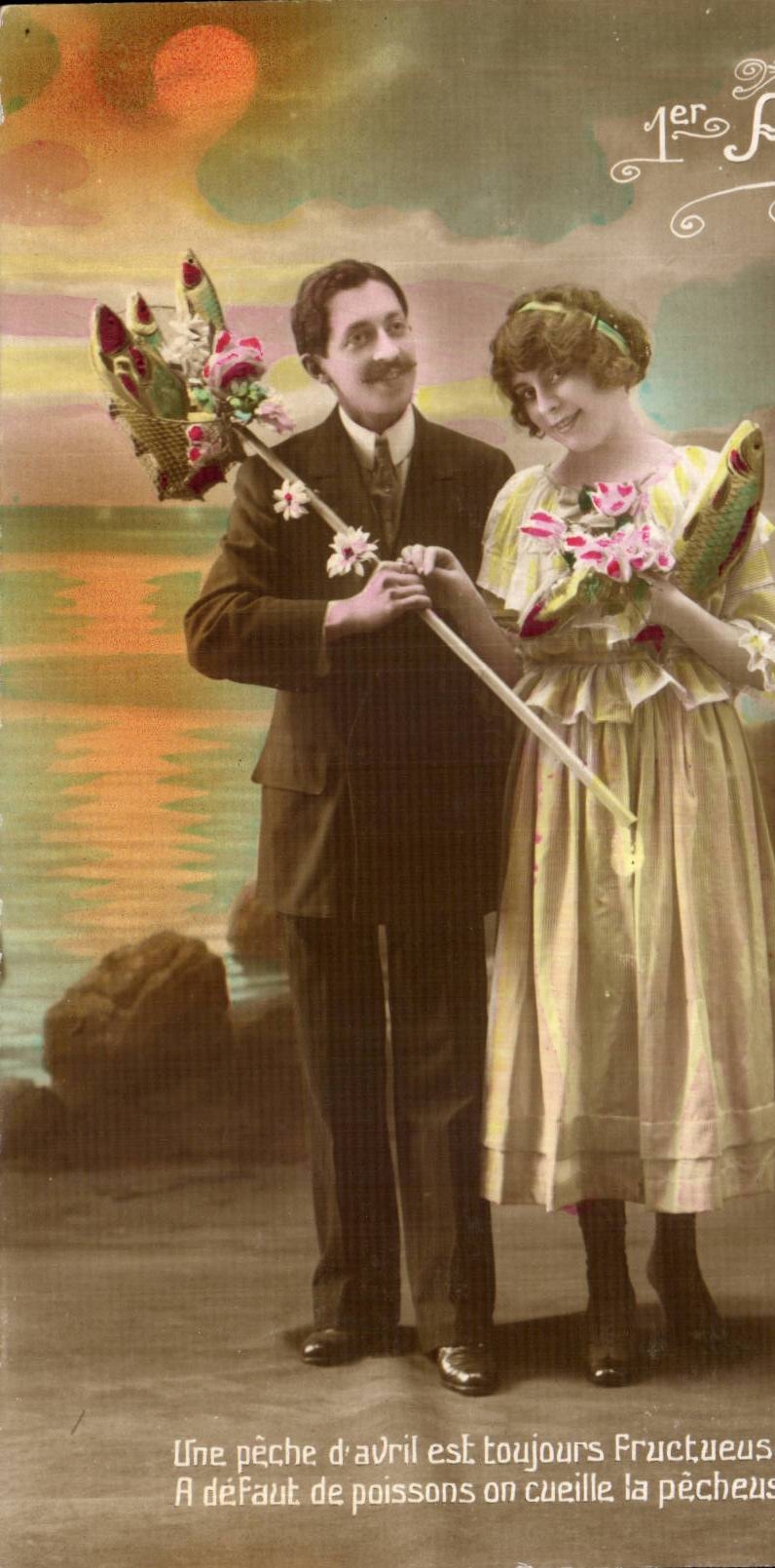 CPA Fantasy Woman April 1st Easter Easter