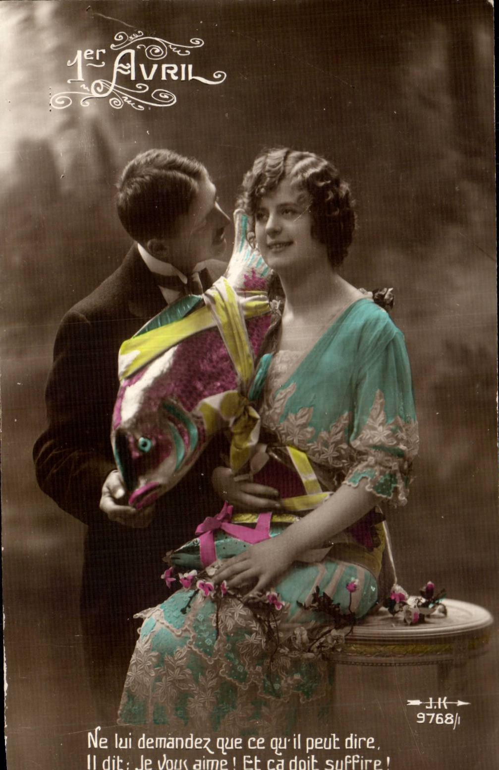 CPA Fantasy Woman April 1st Easter Easter