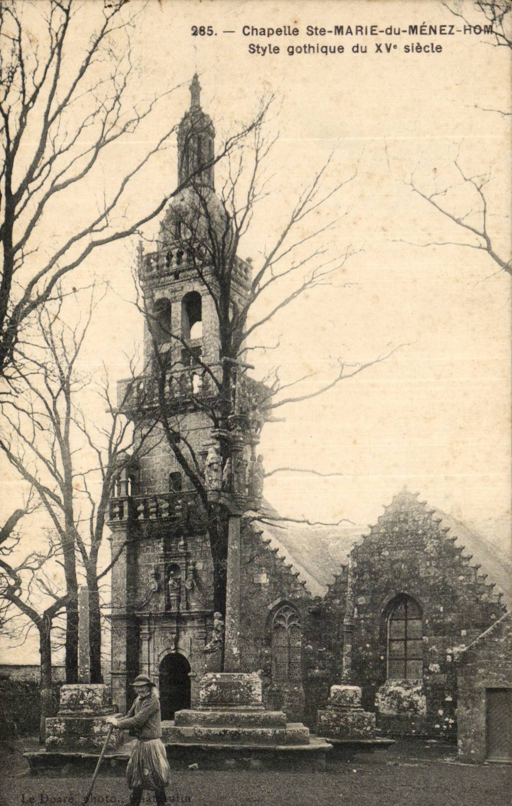 CPA Chapelle von Sainte Marie von fuhren gotische Art von 15 durch