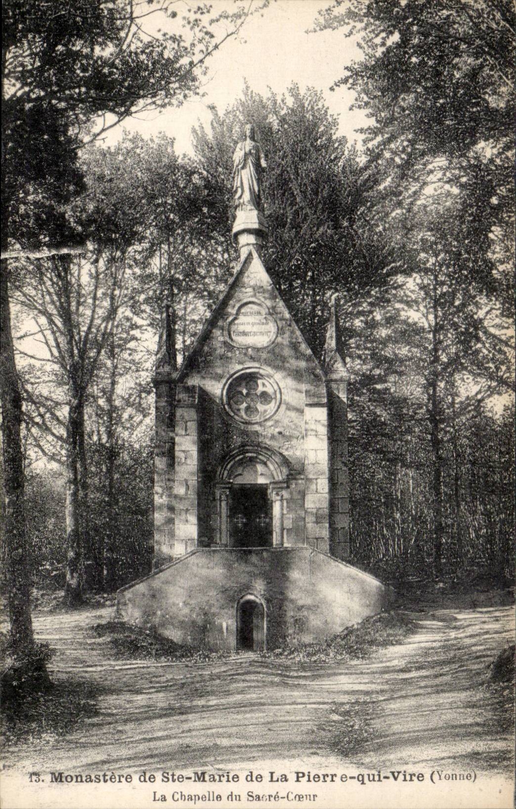 CPA Monastery of Sainte Marie of Pierre who Transfers the vault of the Sacring Heart