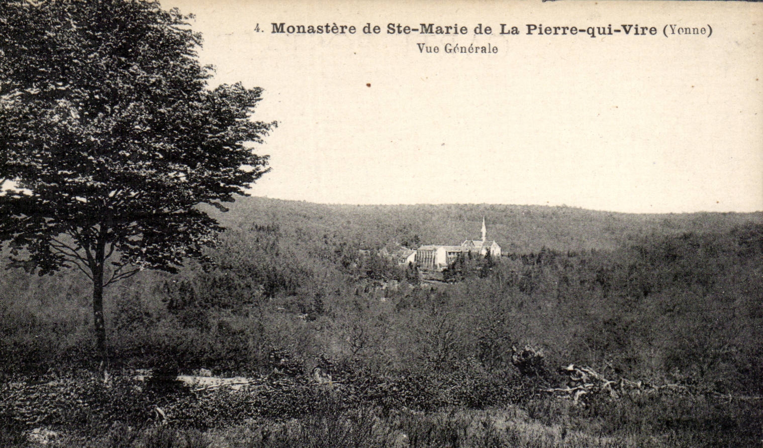 CPA Monastery of Sainte Marie of Pierre who Transfers View