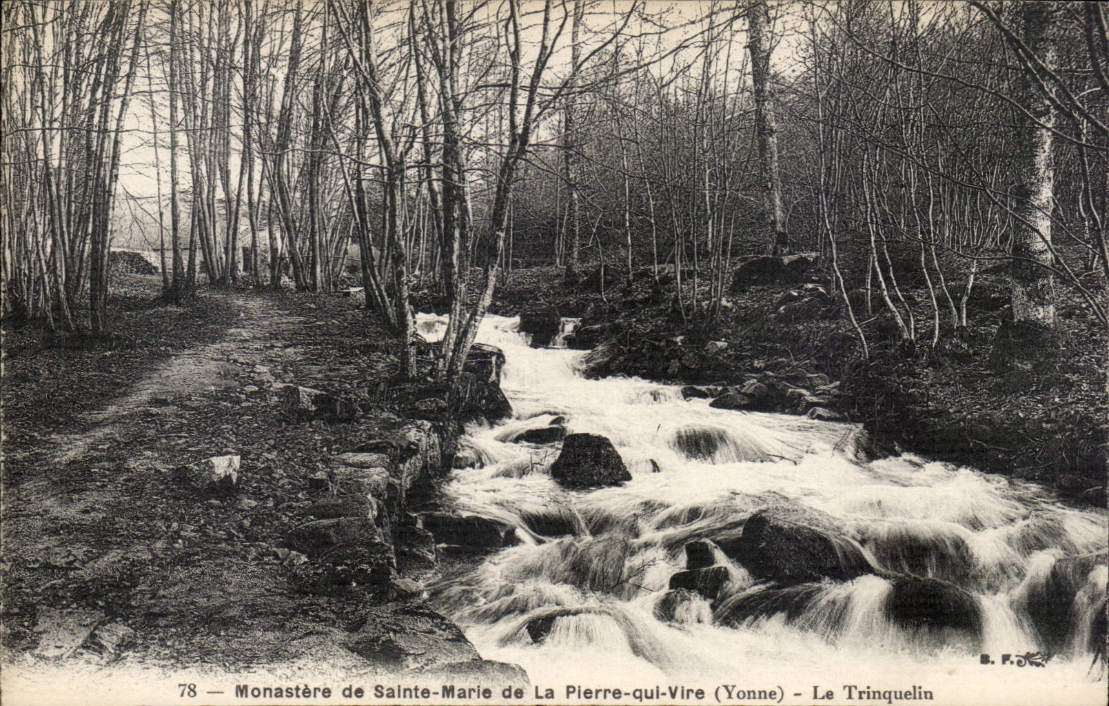 CPA Monastery of Sainte Marie of Pierre who Transfers Trinquelin