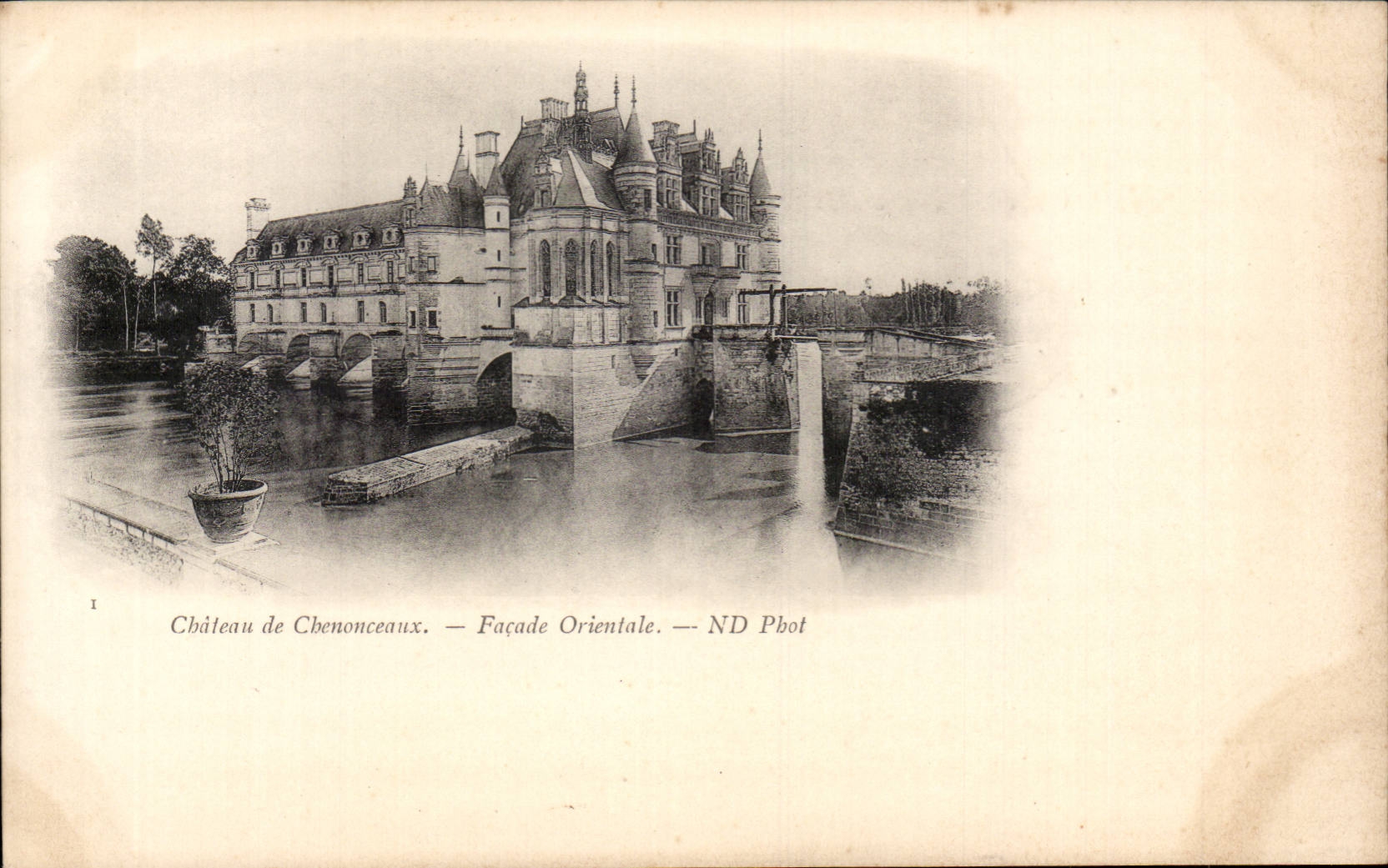 CPA Chateau de Chenonceaux Facade orientale