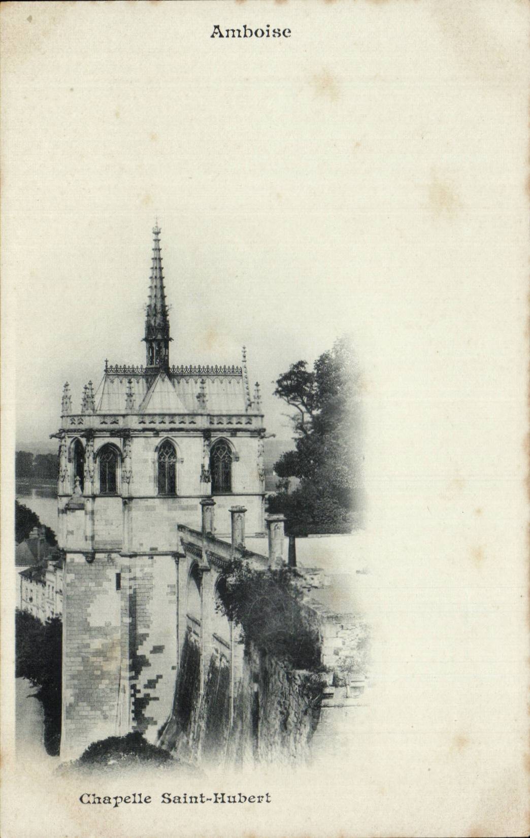 CPA Amboise Chapelle Saint Hubert