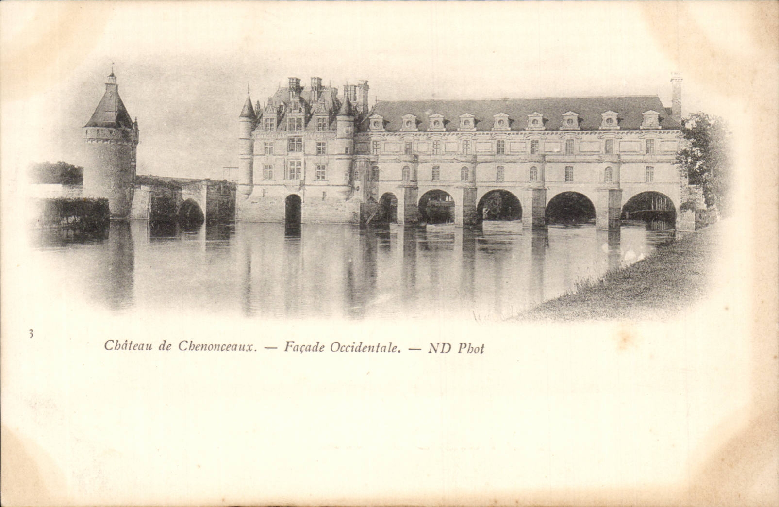CPA Chateau de Chenonceaux Facade occidentale
