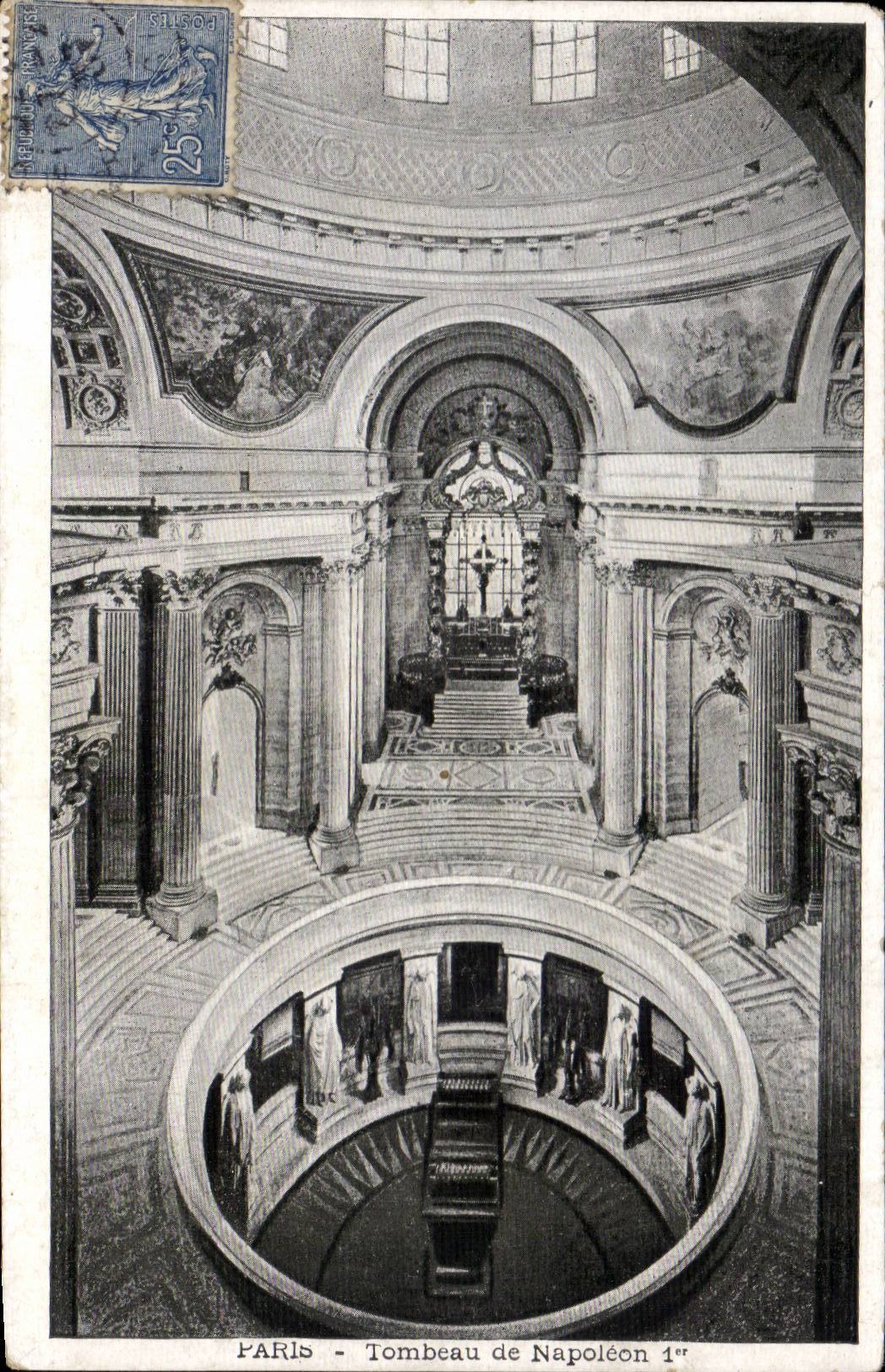 CPA Paris Tomb of Napoleon 1st
