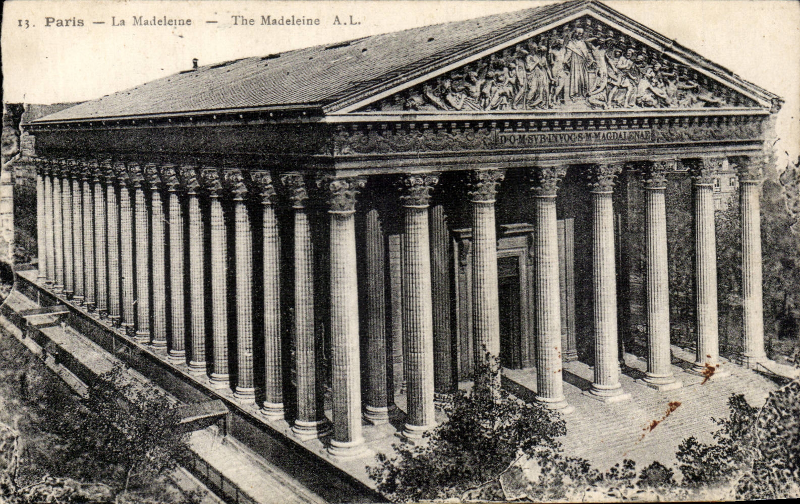 CPA Paris the Madeleine