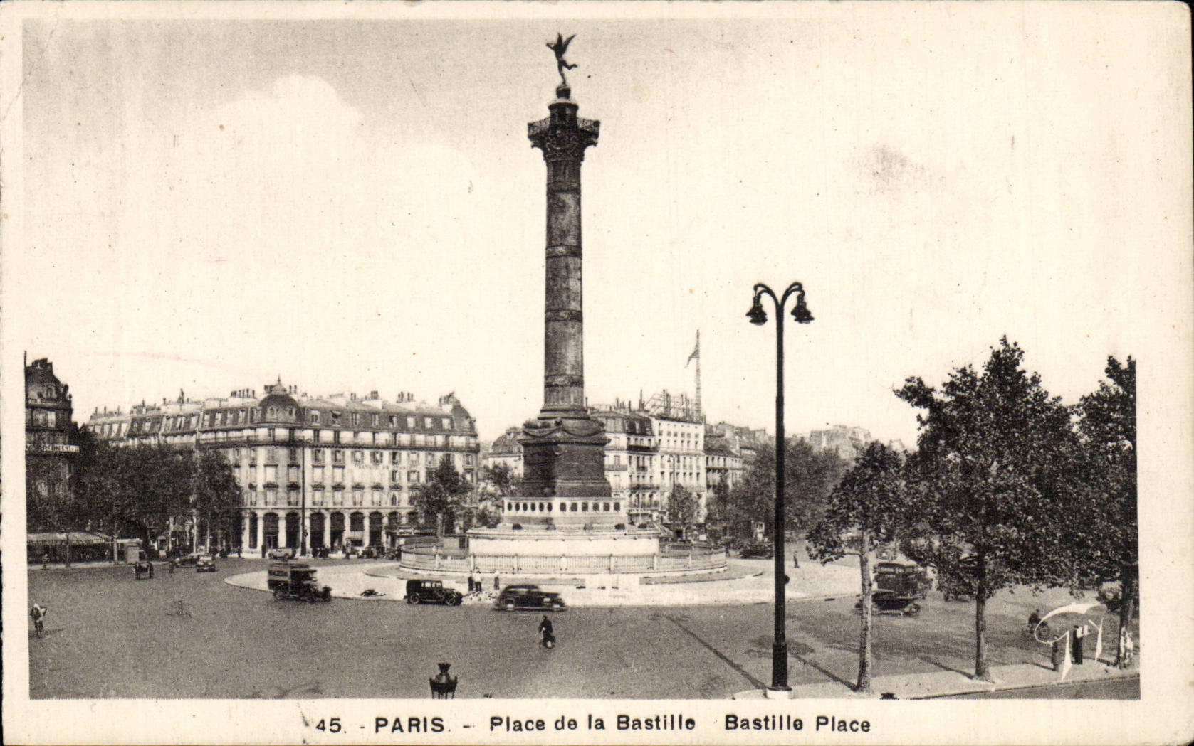 CPA Paris Places Bastille