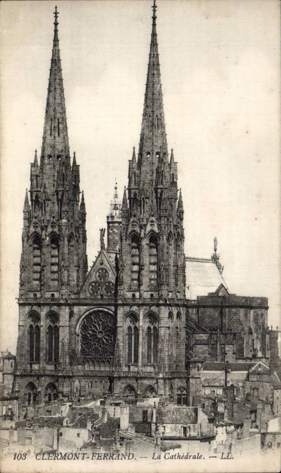 CPA Clermont Ferrand the cathedral