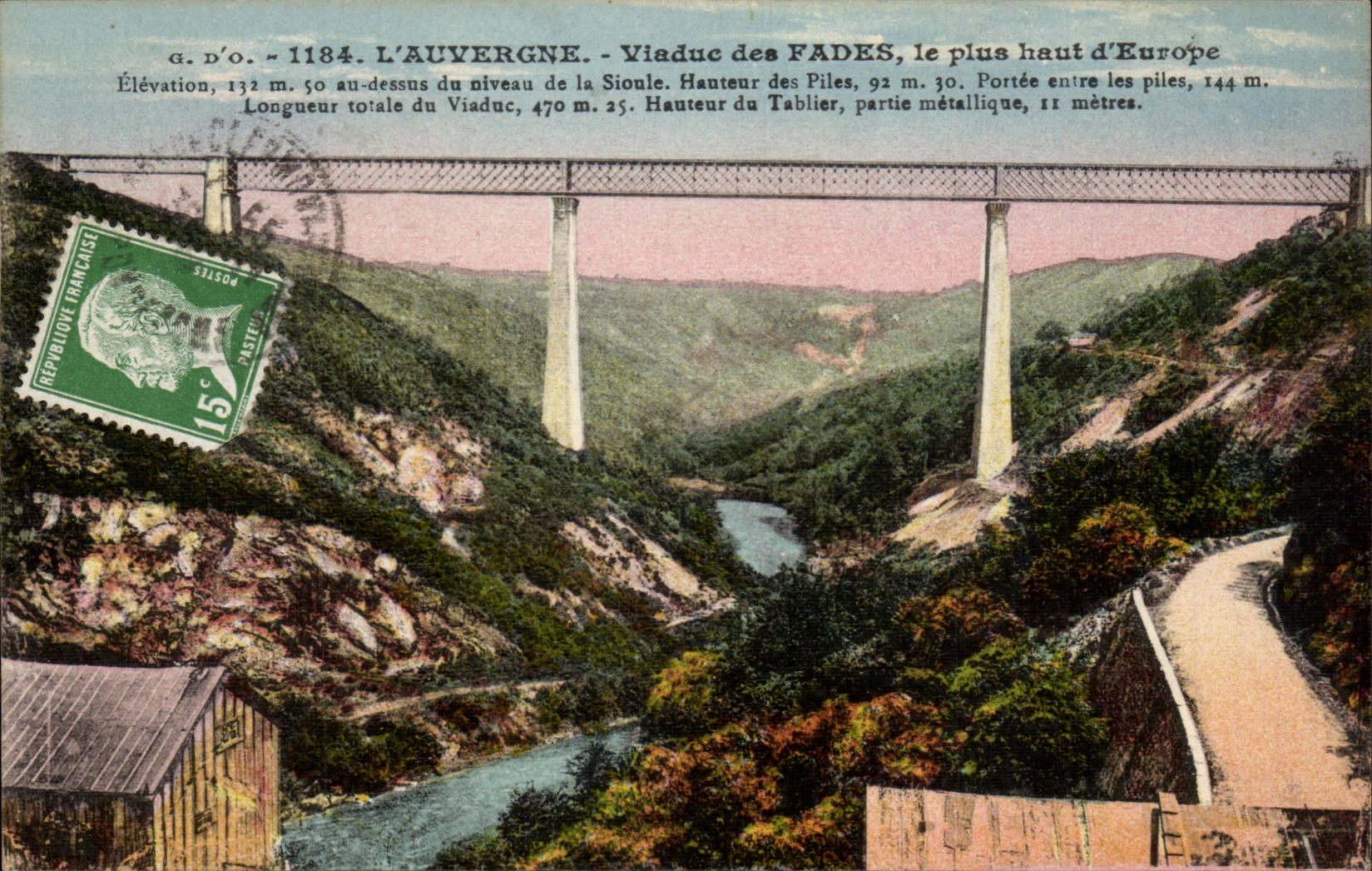 CPA Viaduct of Insipid highest of Europe