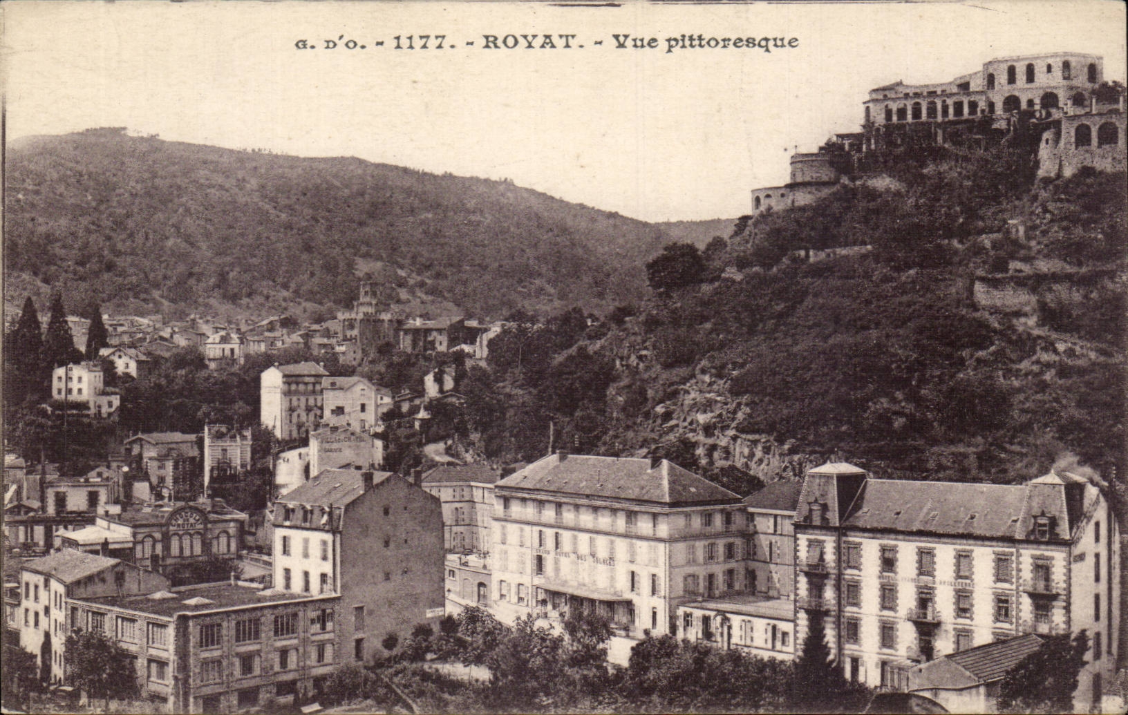 CPA Royat gesehenes malerisches