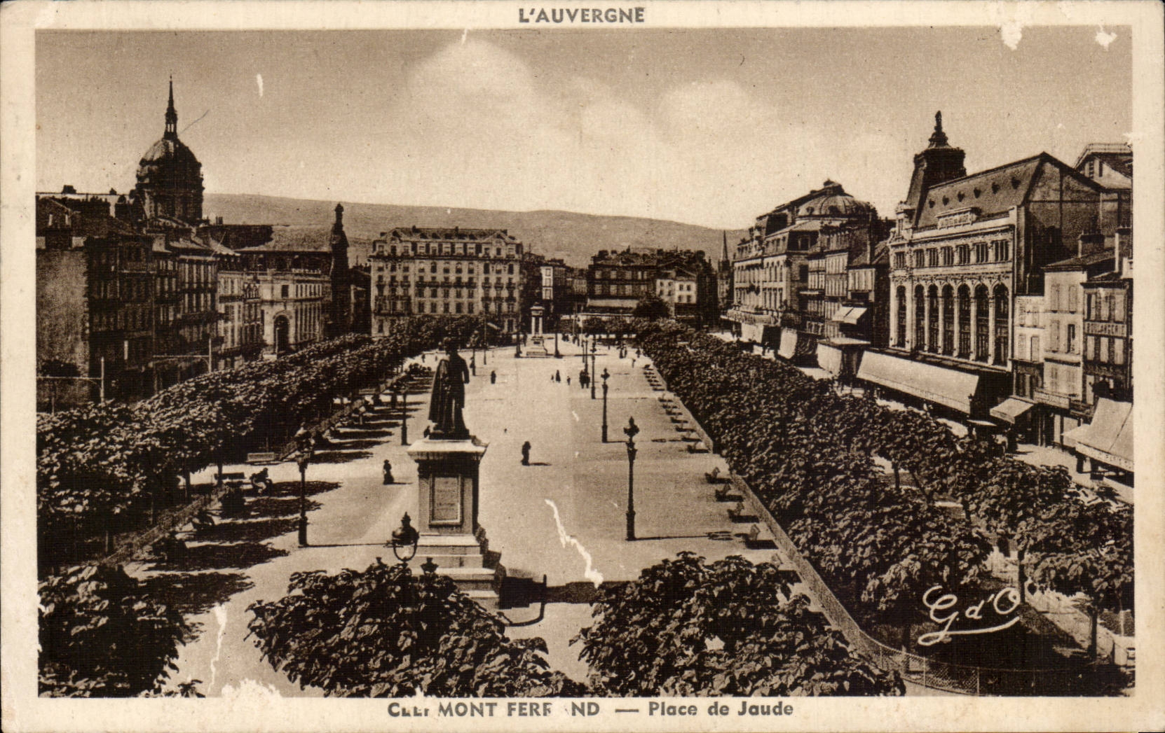 CPA Clermont Ferrand Places of Jaude