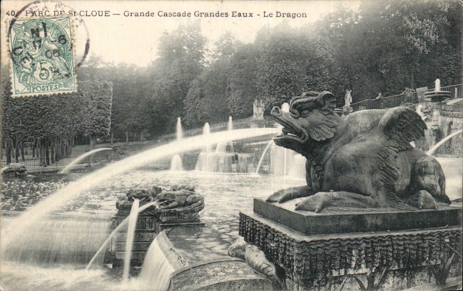 CPA Park of Saint Cloud Large cascade