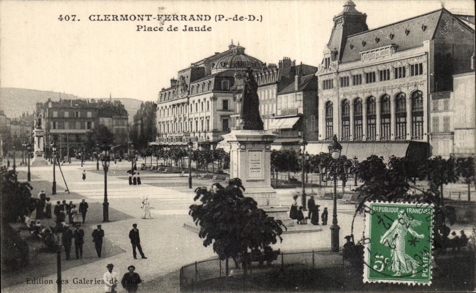 CPA Clermont Ferrand Places of Jaude