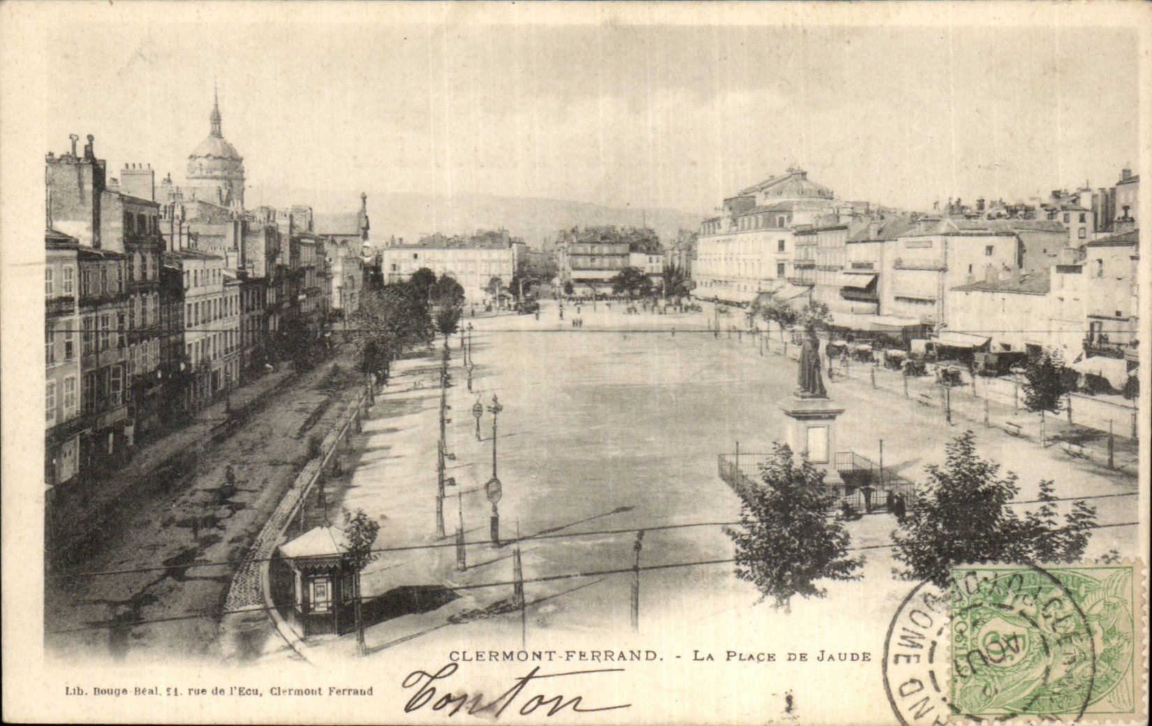 CPA Clermont Ferrand the place of Jaude