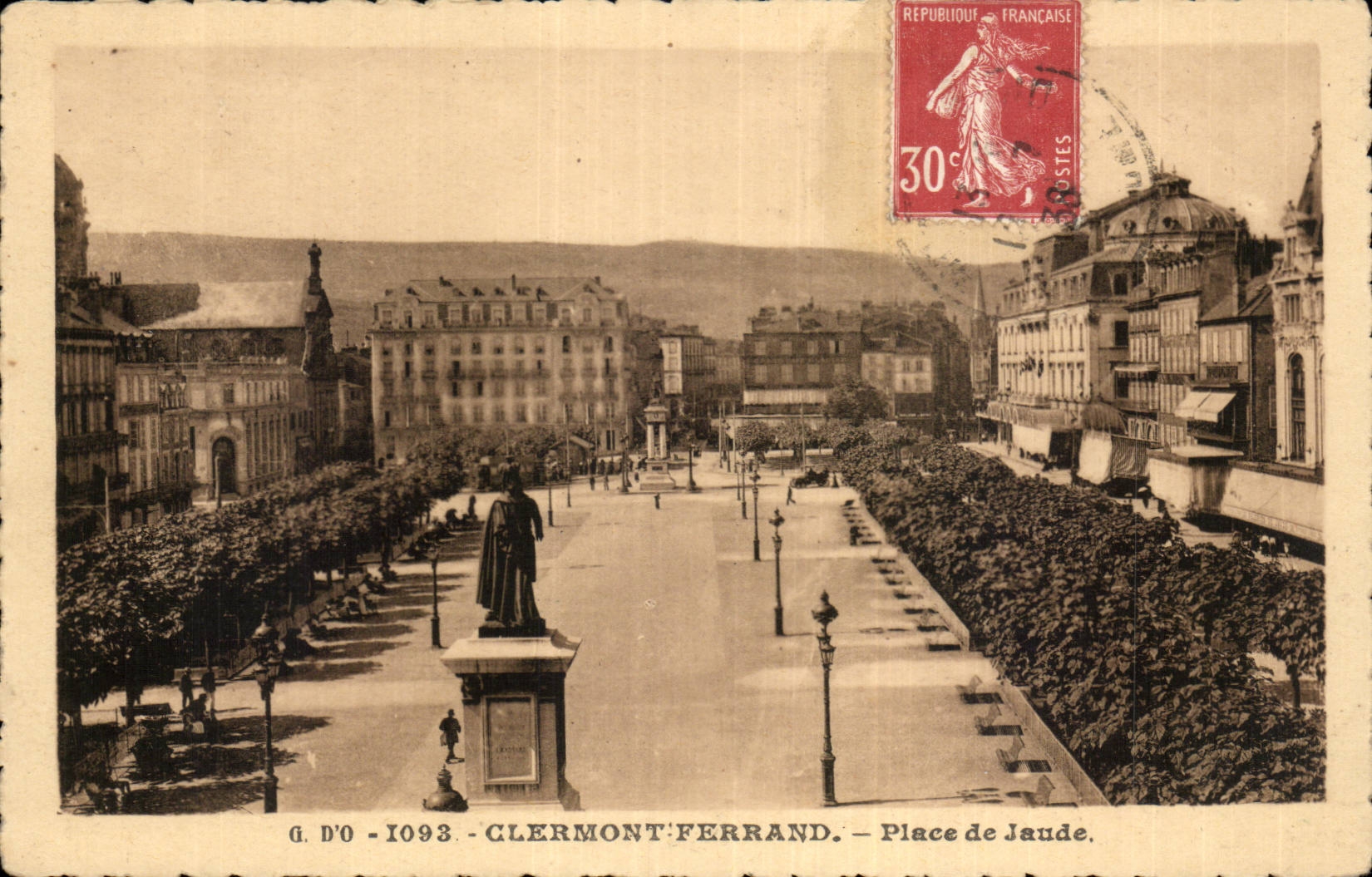 CPA Clermont Ferrand Places of Jaude