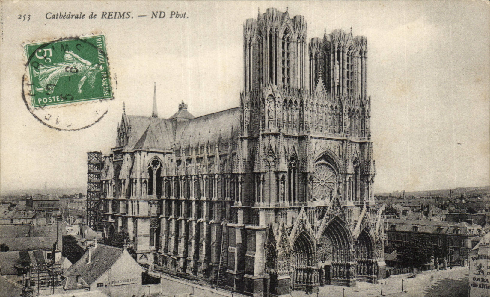 CPA Cathedral of Reims