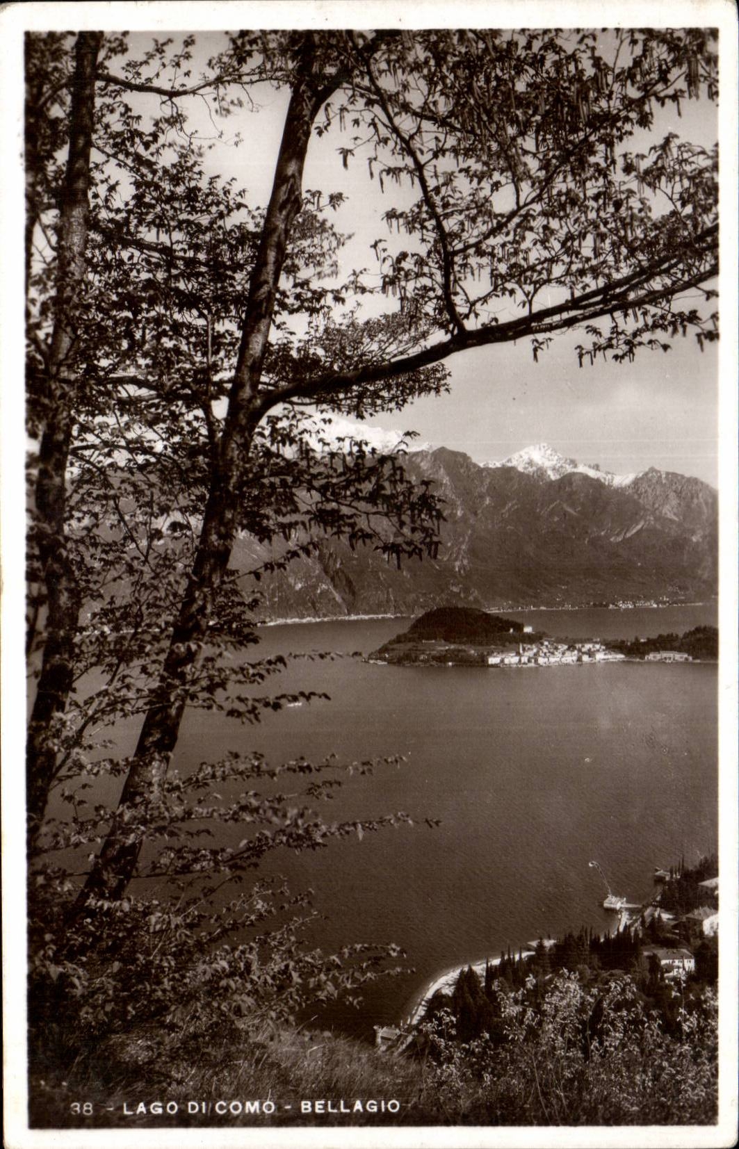 CPA Italien Italien Lago di Como Bellagio