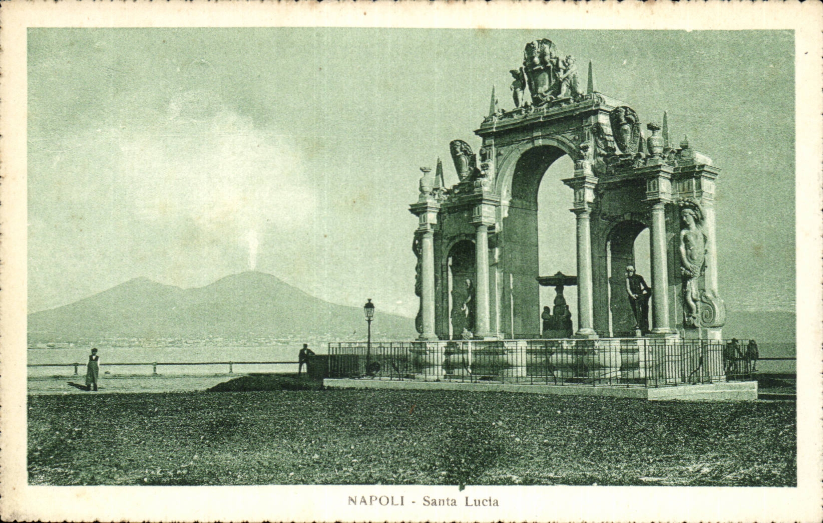 CPA Italy Italia Napoli Santa Luci