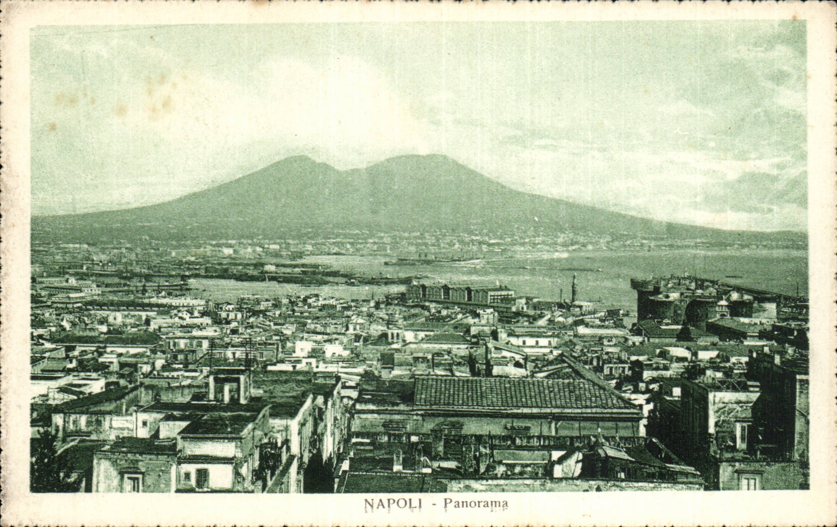 CPA Italy Italia Napoli Panorama