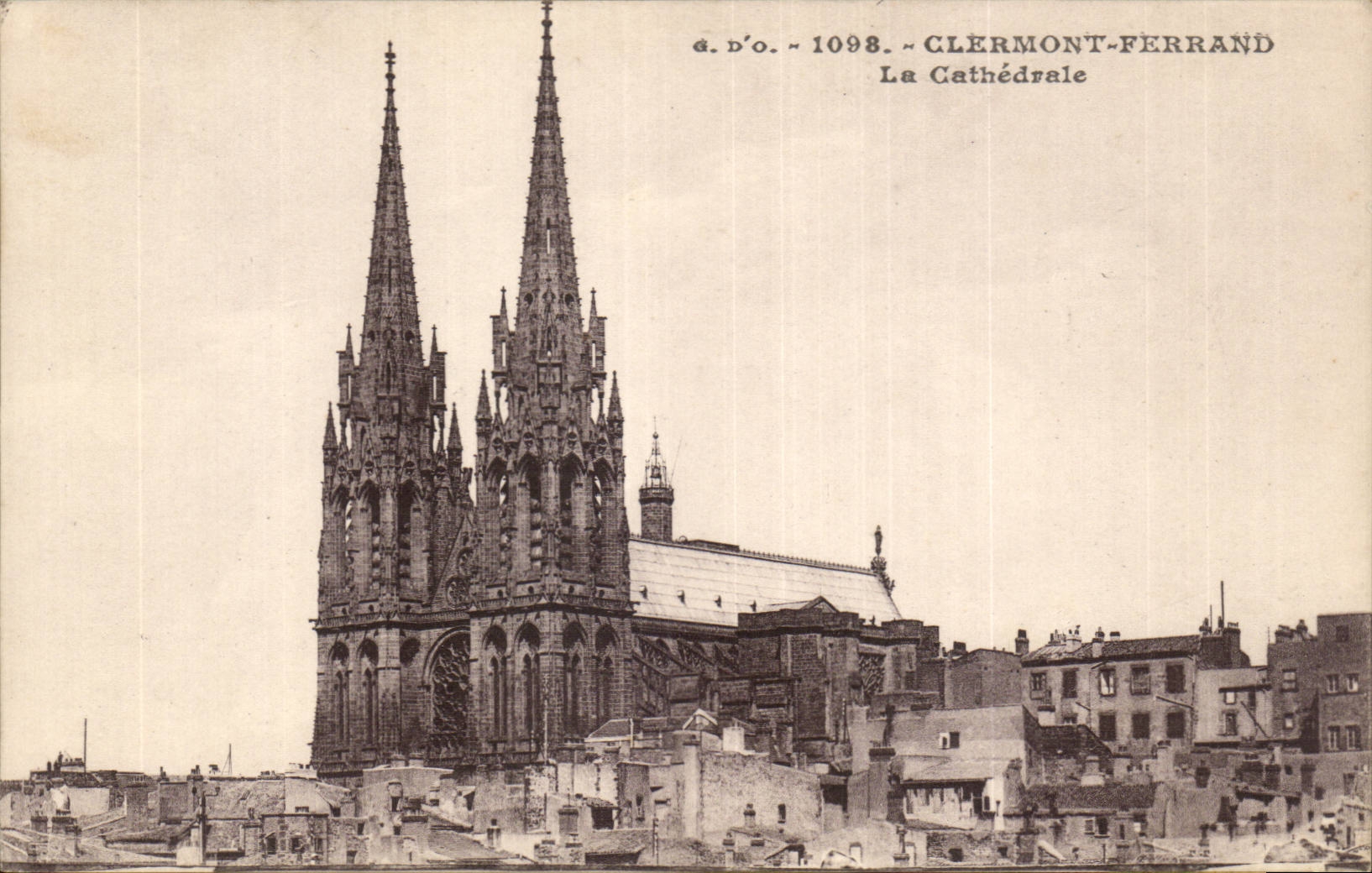 CPA Clermont Ferrand the cathedral