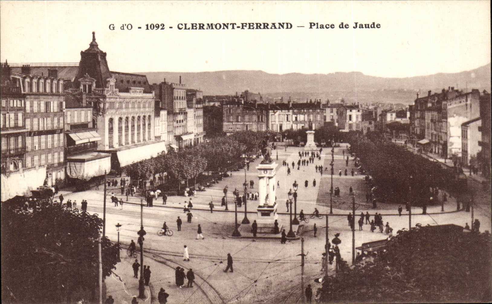 CPA Clermont Ferrand Places of Jaude