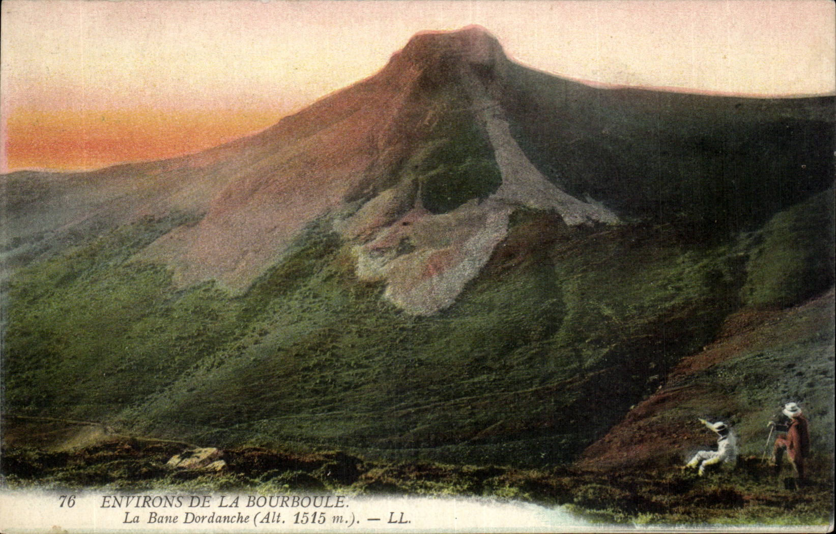 CPA Surroundings of Bourboule the Dribble Dordanche (1515m)