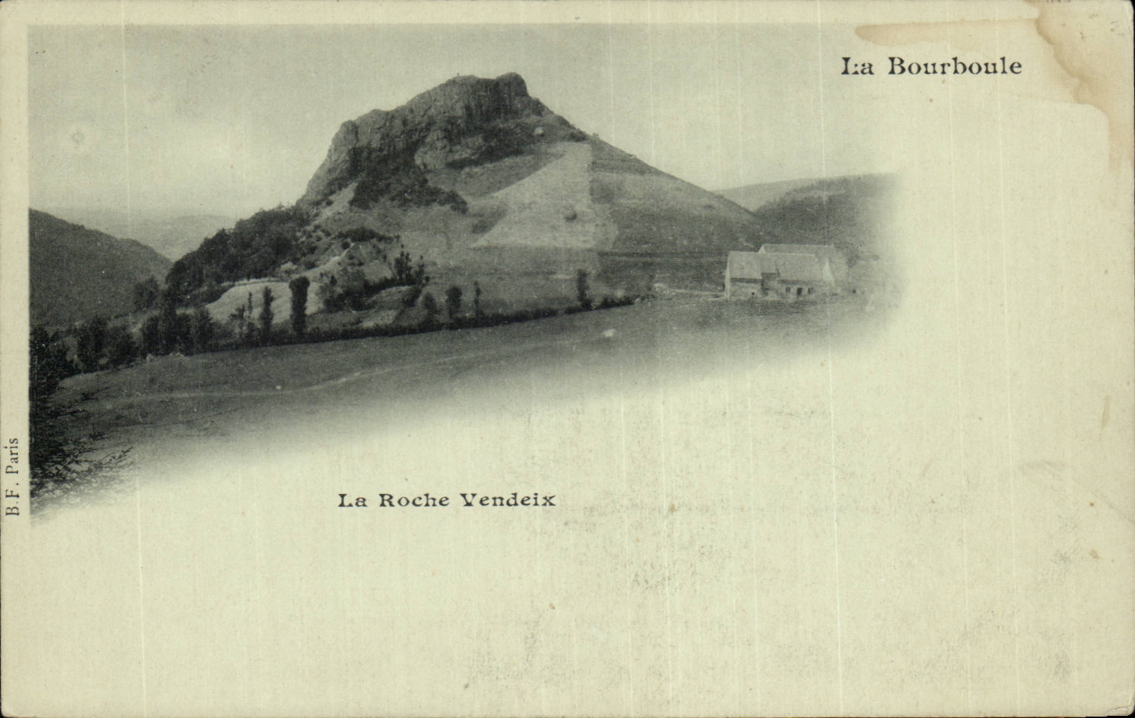 CPA Bourboule the Vendeix rock