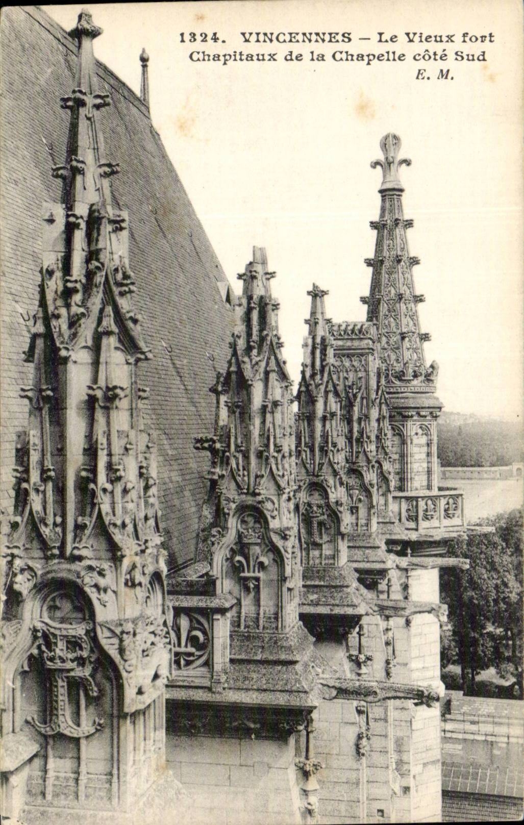 CPA Vincennes the strong old man Capitals of the vault Southern part