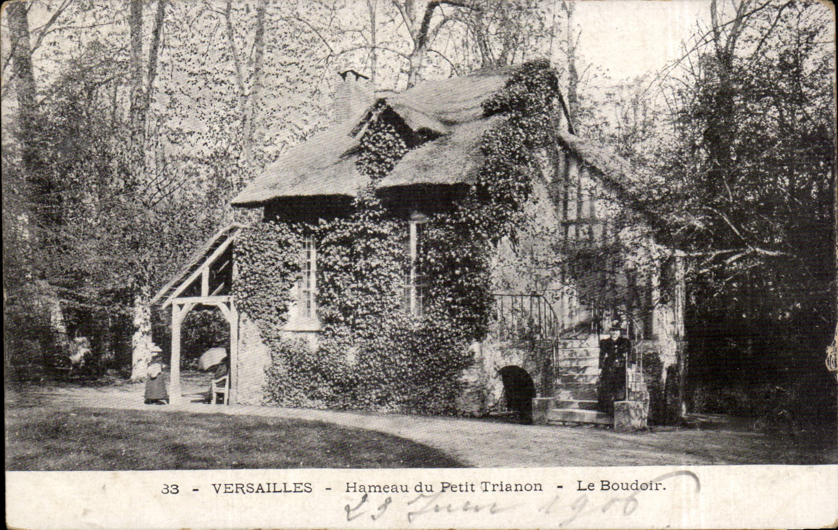 CPA Versailles Hamlet of small Trianon