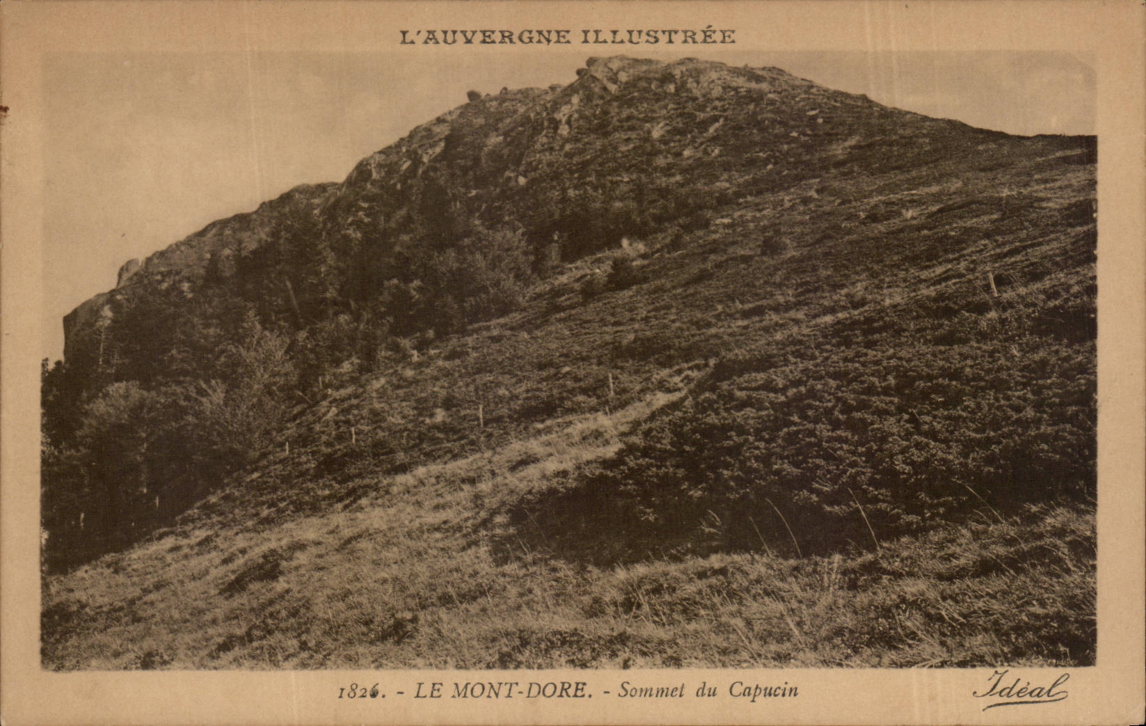 CPA the Mount Gilds Summit of the capuchin