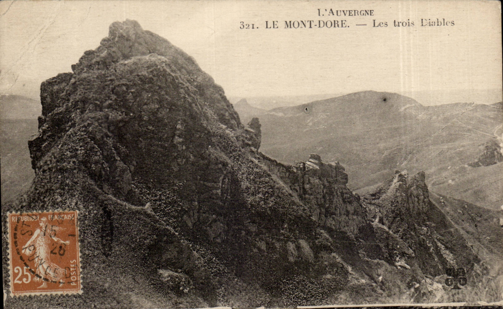 CPA the Mount Gilds the three devils