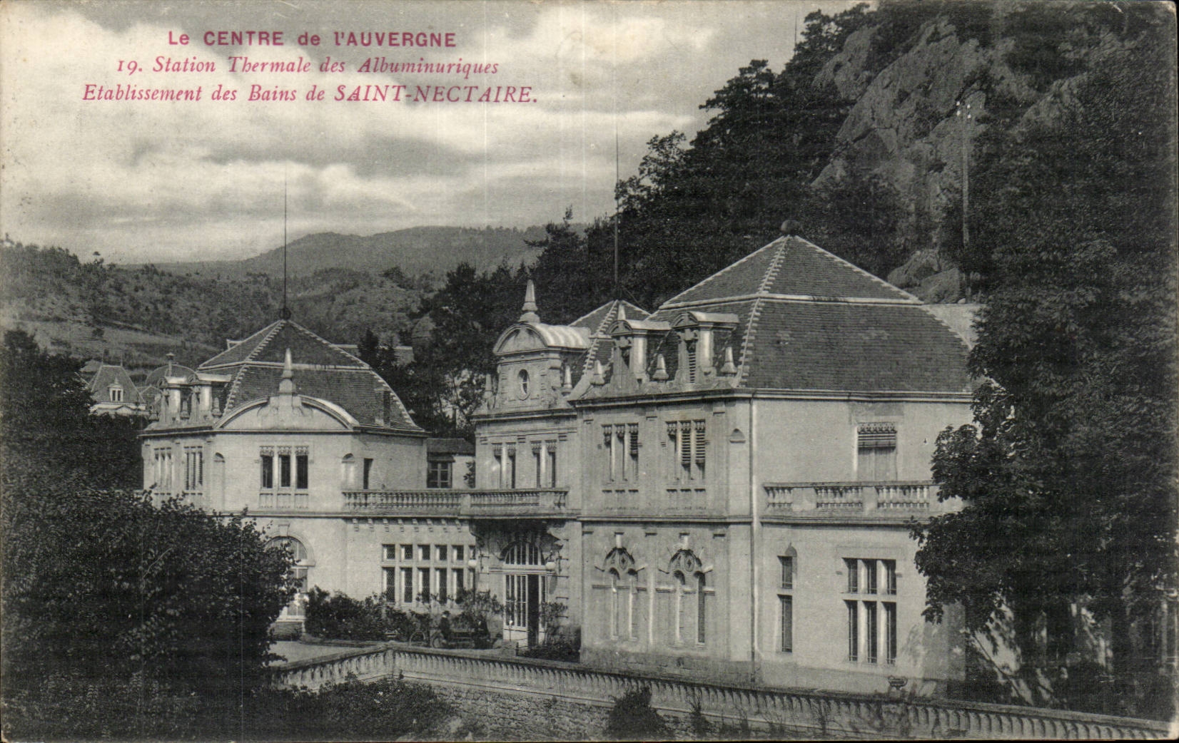 CPA Thermal spa of Albuminuric the Establishment of the baths of Saint Nectary
