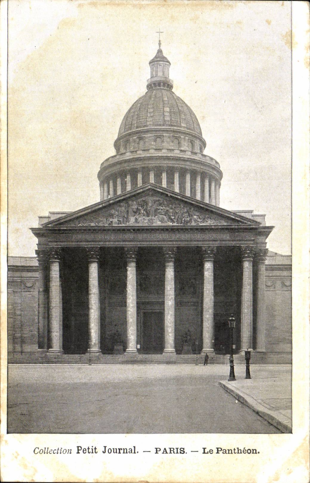 Paris - 5 - Small Newspaper - the Pantheon - CPA