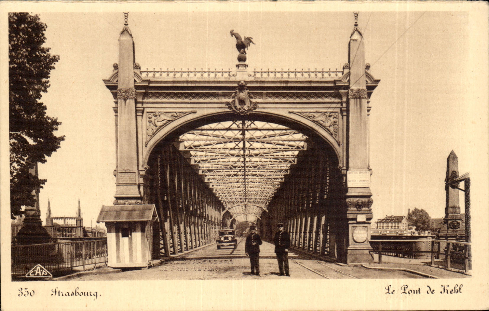 Strasbourg - Strassburg - the Bridge of Kehl - CPA