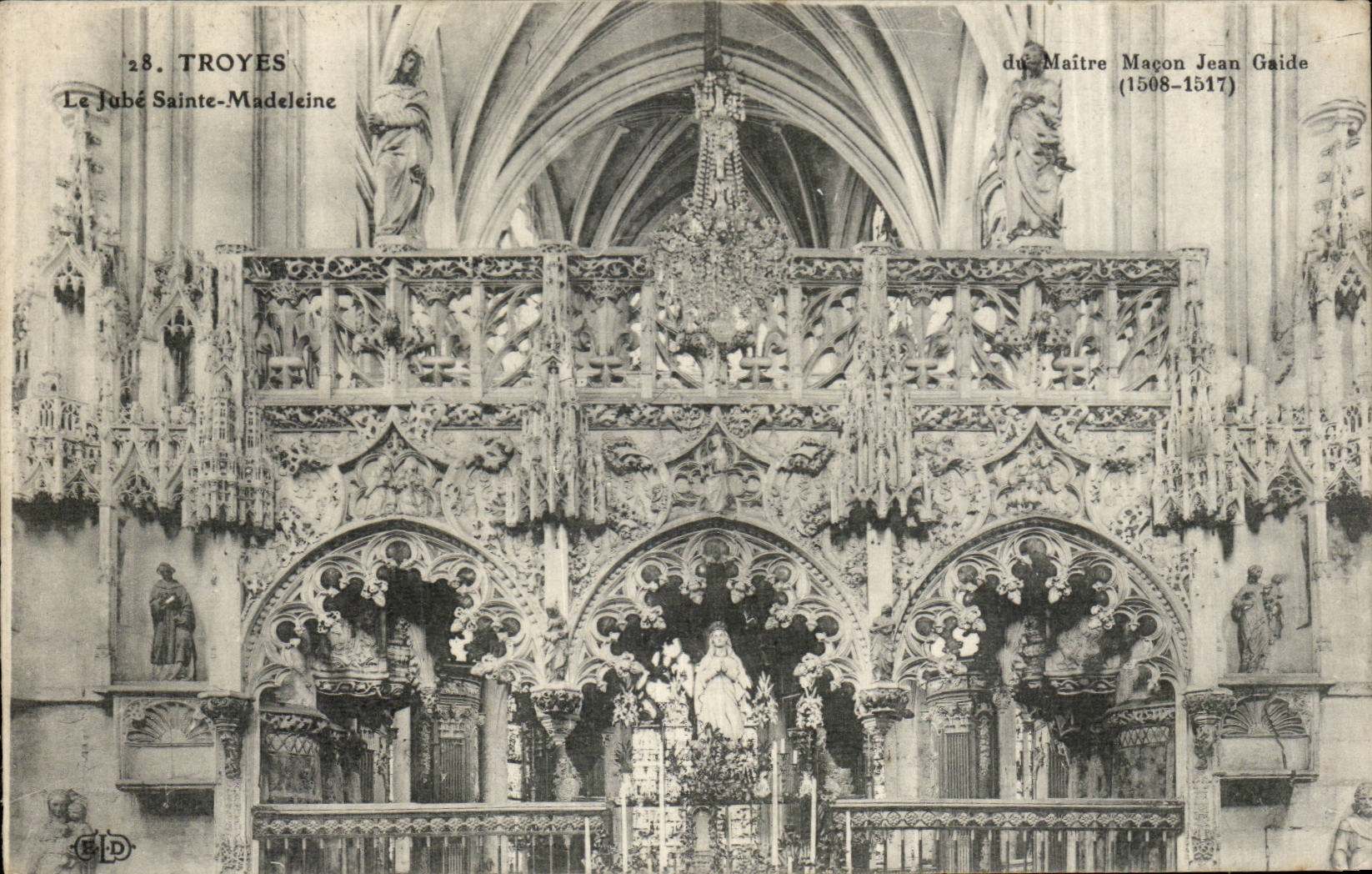 Troyes - Jube Sainte Madeleine - CPA