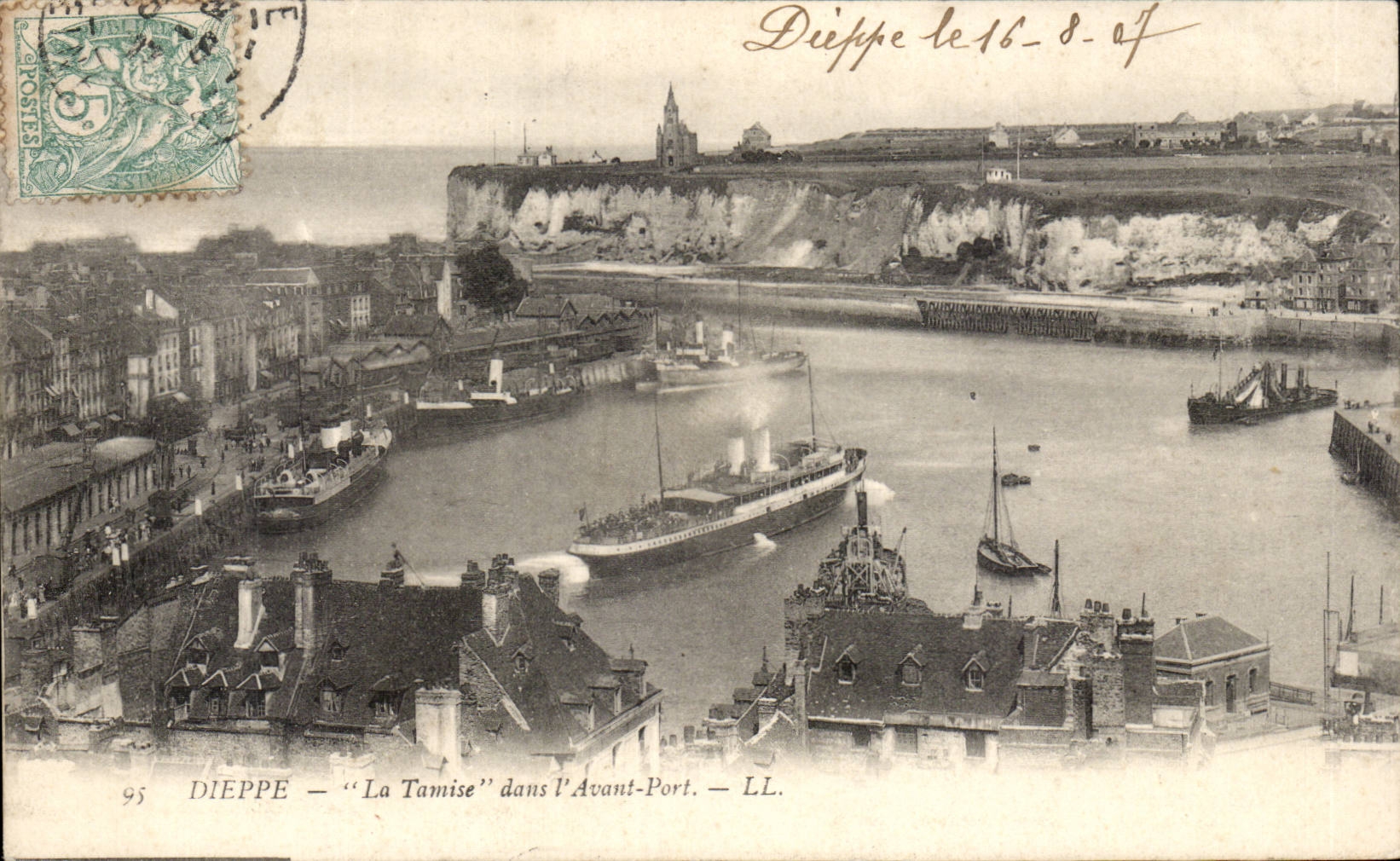 Dieppe - the Thames in Before Port CPA